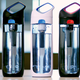 Illustration for article titled A Coconut-Filtered Water Bottle Thats Easy To Actually Sip From